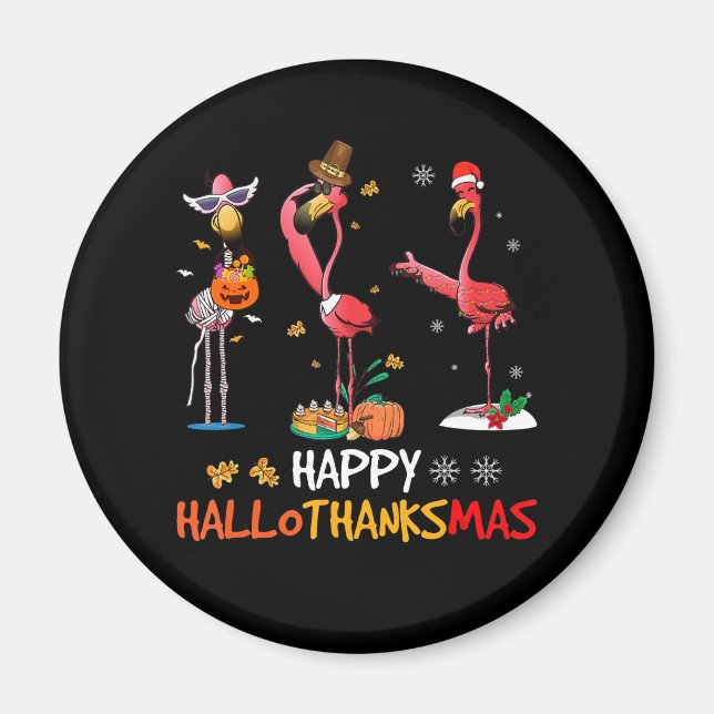 Aimant Flamingo | Flamingo Happy (Devant)