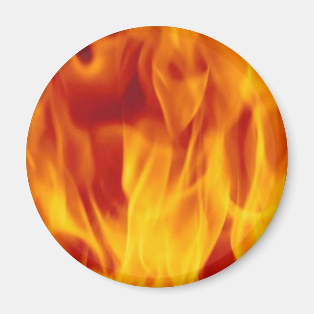 Aimant flamme (Devant)