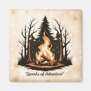 Aimant "Flammes de l'aventure"