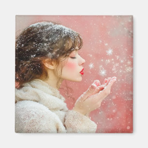 Aimant Flammes de neige