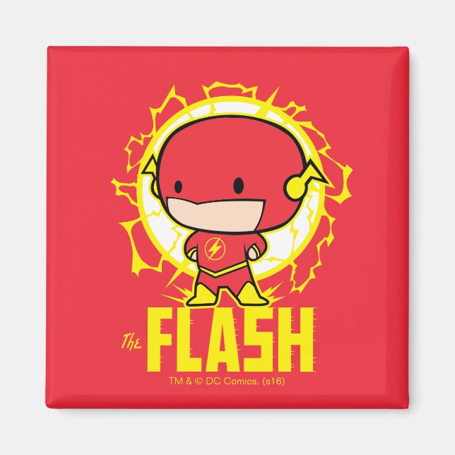 Aimant Flash Chibi Avec Électricité (Devant)