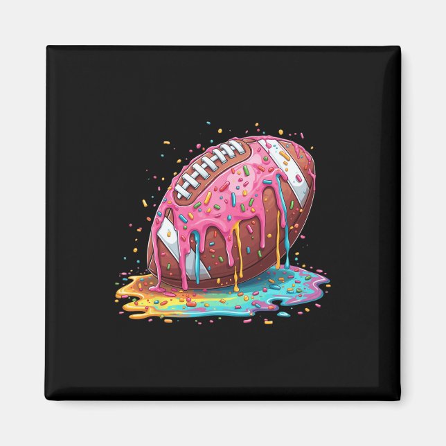 Aimant Flèche De Football Pour Lineman Wr Qb Rb Sprin De  (Devant)