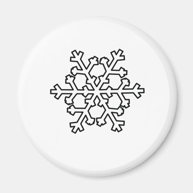 Aimant Flèche de neige (Devant)