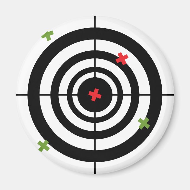 Aimant fléchettes (Devant)