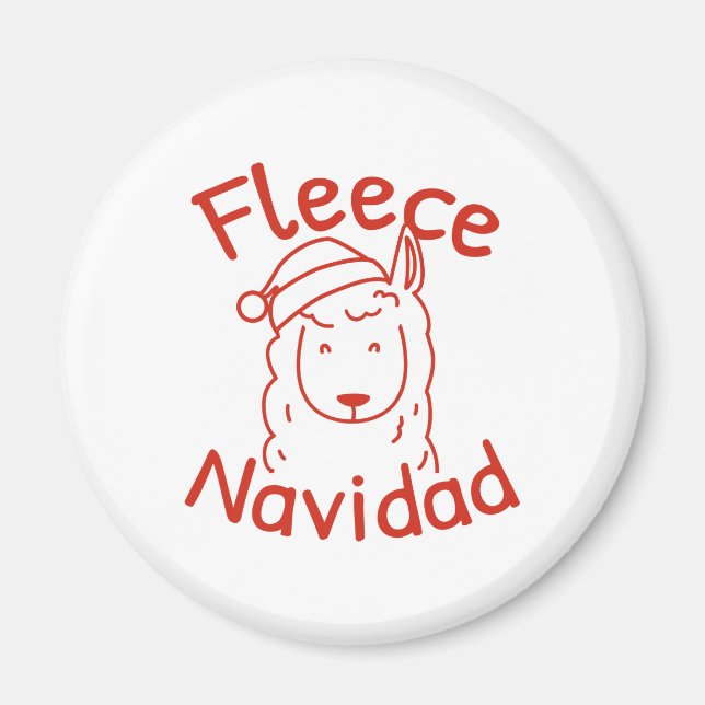 Aimant Fleece Navidad (Devant)