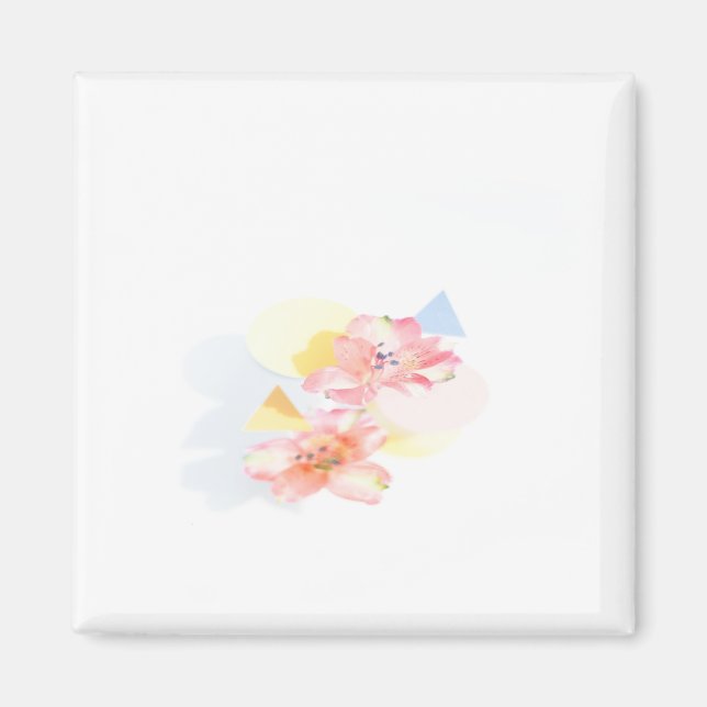 Aimant fleur  (Devant)