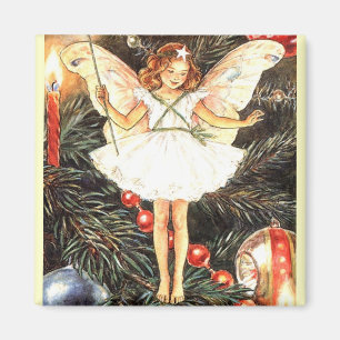 Aimant Fleur d'arbre de Noël