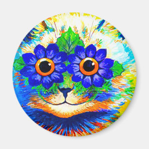 Aimant Fleur de chat