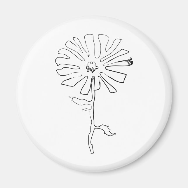 Aimant fleur de gigogne (Devant)