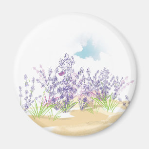 Aimant Fleur de lavande