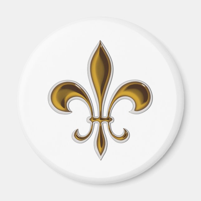 Aimant Fleur De Lis (Devant)