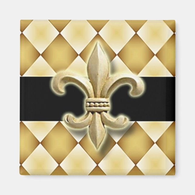 Aimant Fleur de Lis (Devant)