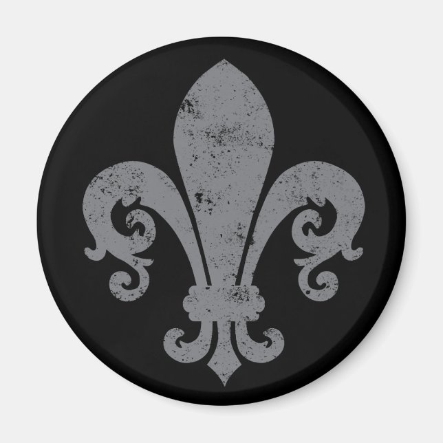 Aimant Fleur de lis (Devant)