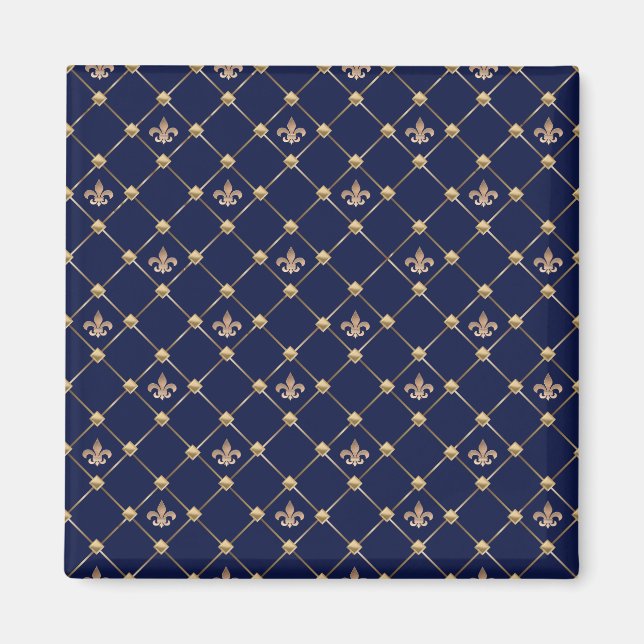 Aimant Fleur de Lis (Devant)