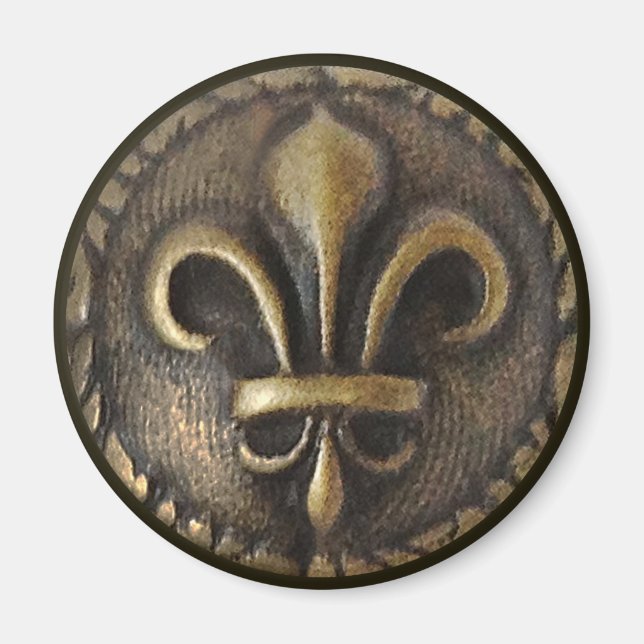 Aimant Fleur De Lis Medallion (Devant)