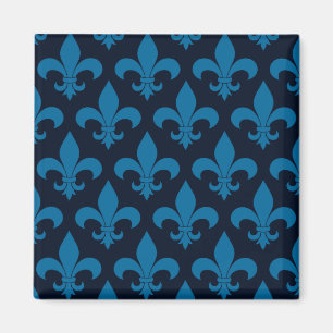 Aimant Fleur de lis Motif