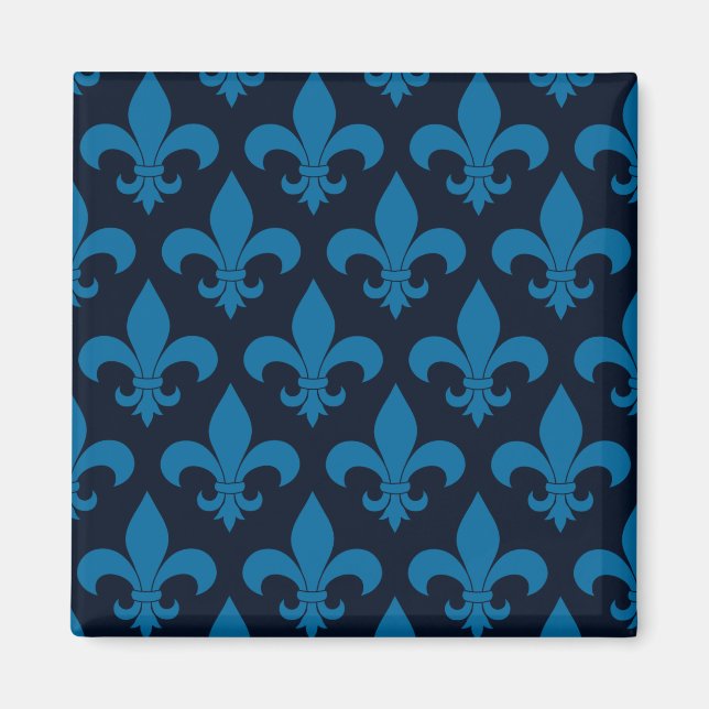 Aimant Fleur de lis Motif Classic (Devant)
