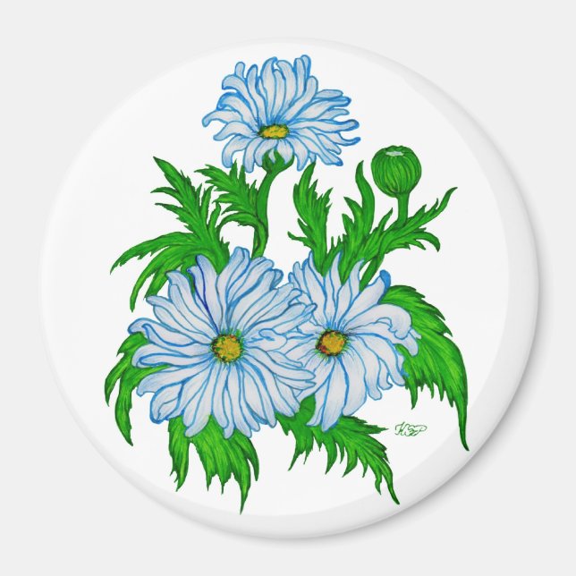 Aimant Fleur de marguerite (Devant)
