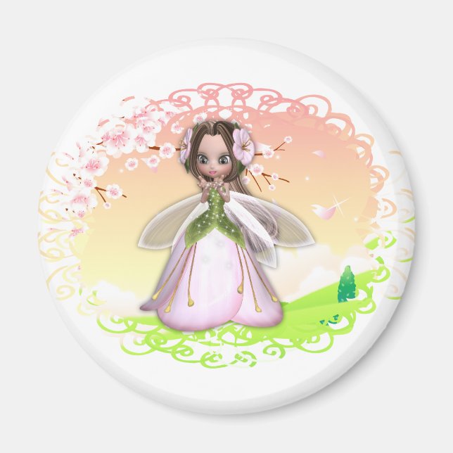 Aimant Fleur Design 2 (Devant)