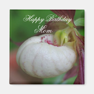 Aimant Fleur d'orchidée de Madame pantoufle de maman de