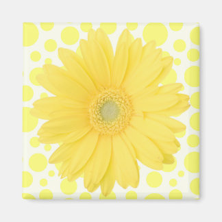 Aimant Fleur Jaune