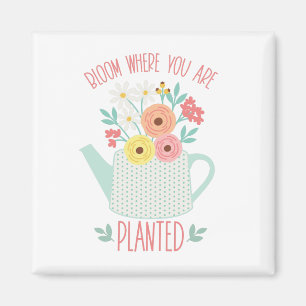 Aimant Fleur où planté