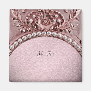 Aimant Fleur Rose