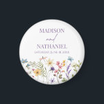 Aimant Fleur sauvage Fleur Fleur Flore Jardin Mariage<br><div class="desc">Ce sont des Magnets Fleurs sauvages de mariage Fleur Fleur Fleur Fleur Florale Jardin !</div>