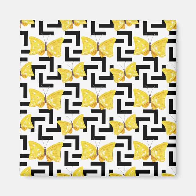 Aimant Fleur solaire (Devant)