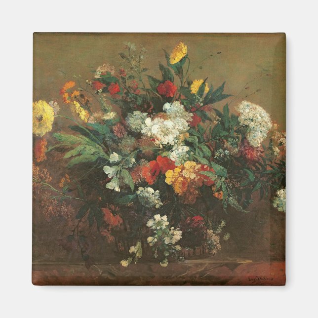Aimant Fleurs (Devant)