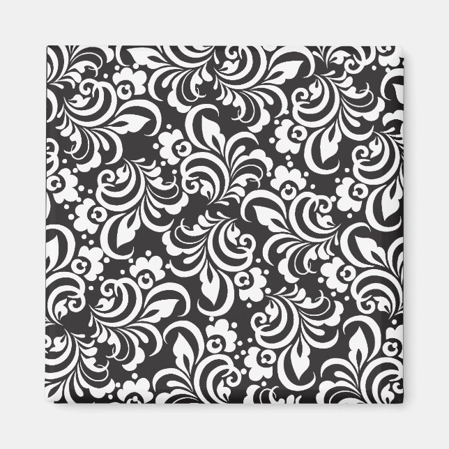 Aimant fleurs (Devant)