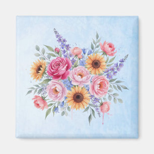 Aimant Fleurs