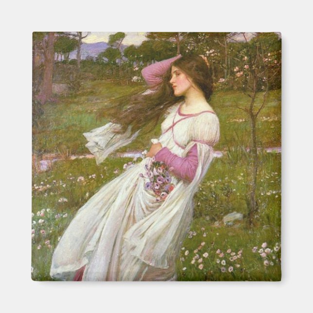 Aimant Fleurs à vent (Devant)