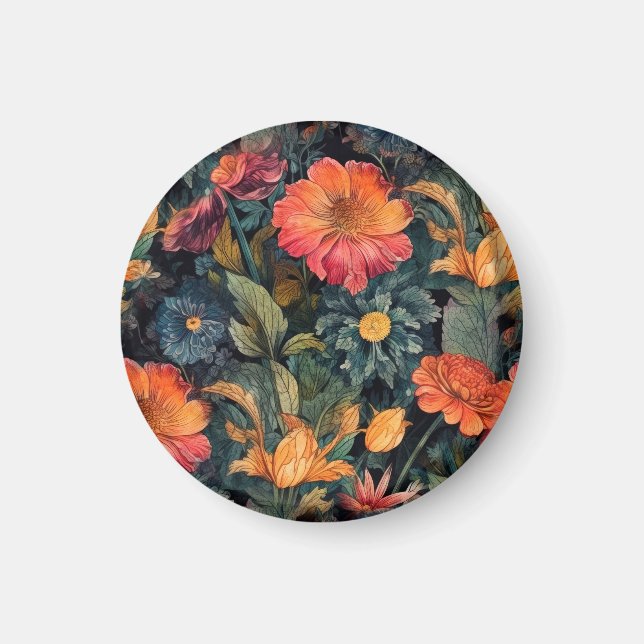Aimant Fleurs art nature (Devant)