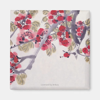Aimant Fleurs d'abricot