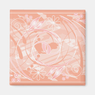 Aimant fleurs de corail