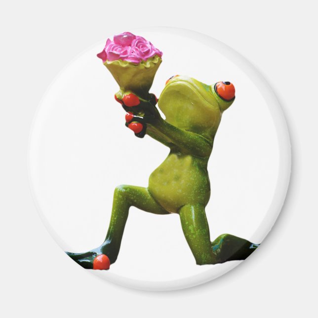 Aimant Fleurs de grenouille (Devant)