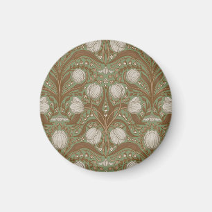 Aimant Fleurs de jardin printanier sur sauge