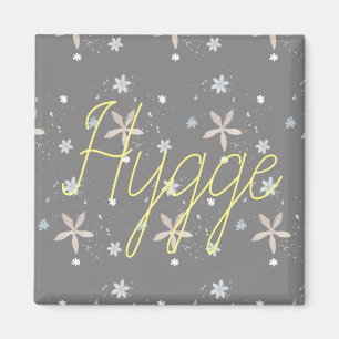Aimant Fleurs De Neige Hygge