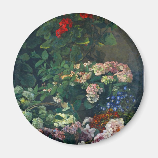 Aimant Fleurs de printemps Monet (Devant)
