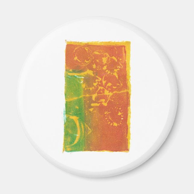 Aimant Fleurs de renversement (Devant)