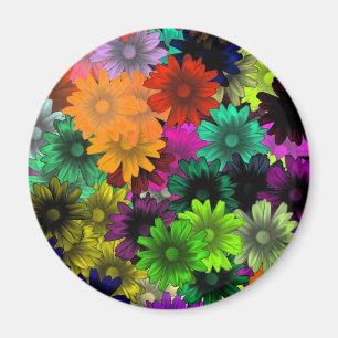 Aimant Fleurs de verre tendues
