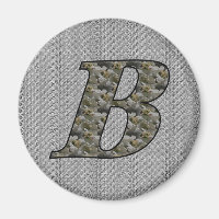 Fleurs d'hydrangea à monogramme initial B