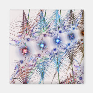 Aimant Fleurs Ferns'N Abstraites