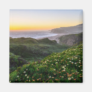 Aimant Fleurs   Père Noël Cruz Californie