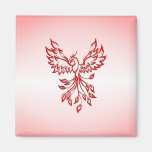Aimant Flight of A Phoenix Red