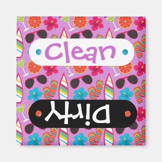 Aimant Flip Flops de Beach Lunettes de soleil Beball viol