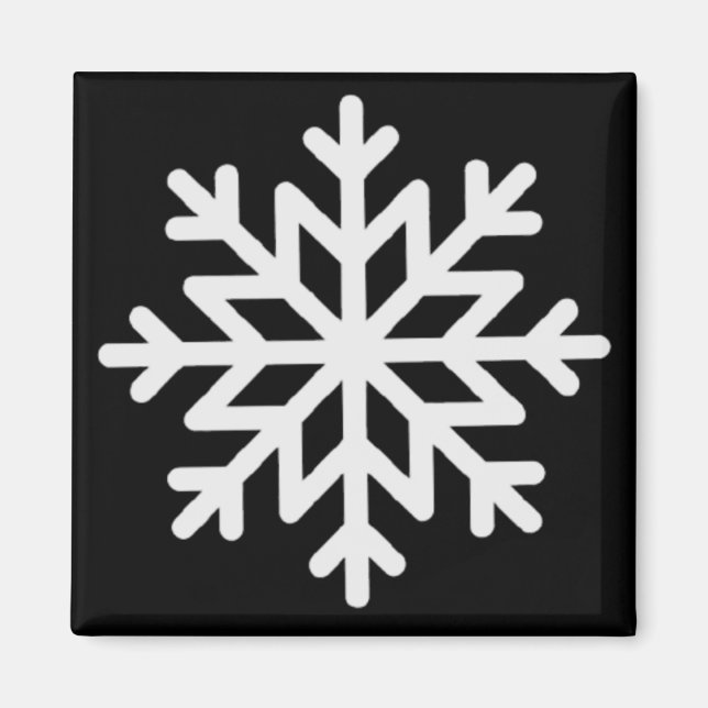 AIMANT FLOCON DE NEIGE (Devant)