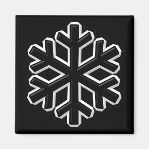 Aimant Flocon de neige en fer