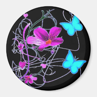 Aimant Floral Déco